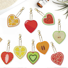 Load image into Gallery viewer, 9pcs Diamond Art Keychain Special-shaped Drill 5D DIY Bag Pandant (YS179)
