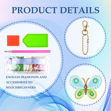 Load image into Gallery viewer, 9pcs Diamond Art Keychain Special-shaped Drill 5D DIY Bag Pandant (YS191)
