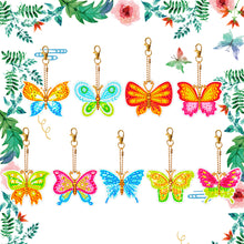 Load image into Gallery viewer, 9pcs Diamond Art Keychain Special-shaped Drill 5D DIY Bag Pandant (YS191)
