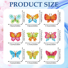Load image into Gallery viewer, 9pcs Diamond Art Keychain Special-shaped Drill 5D DIY Bag Pandant (YS191)

