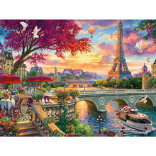 Load image into Gallery viewer, Eiffel Tower 30*40CM(Picture) Full Square Drill Diamond Painting
