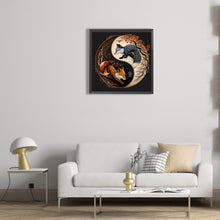 Load image into Gallery viewer, Tai Chi Yin Yang Figure - Fox 30*30CM(Canvas) Full Round Drill Diamond Painting
