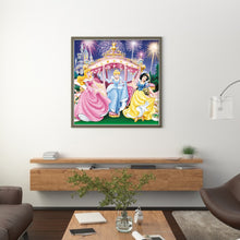 Load image into Gallery viewer, Snow White Cross Stitch (50*50CM) 11CT 3 Stamped Cross Stitch
