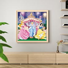 Load image into Gallery viewer, Snow White Cross Stitch (50*50CM) 11CT 3 Stamped Cross Stitch
