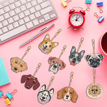 Load image into Gallery viewer, 9pcs Diamond Art Keychain Special-shaped Drill 5D DIY Bag Pandant (PT11)
