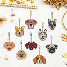 Load image into Gallery viewer, 9pcs Diamond Art Keychain Special-shaped Drill 5D DIY Bag Pandant (PT11)
