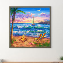 Load image into Gallery viewer, Summer Beach Picnic 30*30CM(Canvas) Full Round Drill Diamond Painting
