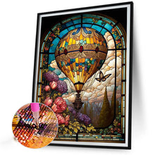 Load image into Gallery viewer, Hot Air Balloon Glass Painting 40*50CM(Canvas) Full Round Drill Diamond Painting
