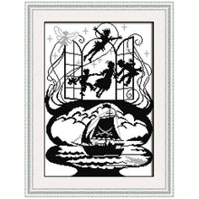 Load image into Gallery viewer, Peterpan Cross Stitch (42*56CM) 11CT 3 Stamped Cross Stitch
