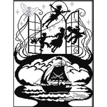 Load image into Gallery viewer, Peterpan Cross Stitch (42*56CM) 11CT 3 Stamped Cross Stitch
