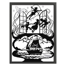 Load image into Gallery viewer, Peterpan Cross Stitch (42*56CM) 11CT 3 Stamped Cross Stitch
