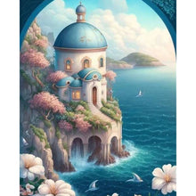 Load image into Gallery viewer, Sea View House 40*50CM(Picture) Full Square Drill Diamond Painting
