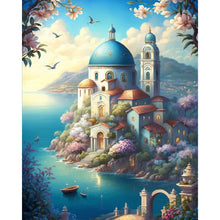 Load image into Gallery viewer, Sea View House 40*50CM(Picture) Full Square Drill Diamond Painting
