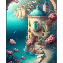 Load image into Gallery viewer, Sea View House 40*50CM(Picture) Full Square Drill Diamond Painting
