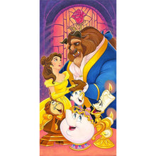 Load image into Gallery viewer, Beauty And The Beast 30*70CM(Canvas) Full Round Drill Diamond Painting
