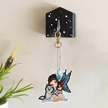 Load image into Gallery viewer, 6pcs Diamond Art Keychain Special-shaped Drill 5D DIY Bag Pandant (GJ093)
