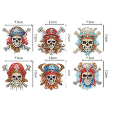 Load image into Gallery viewer, 6pcs Diamond Art Keychain Special-shaped Drill 5D DIY Bag Pandant (GJ096)
