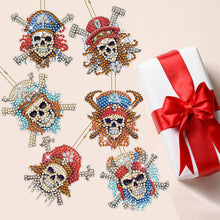 Load image into Gallery viewer, 6pcs Diamond Art Keychain Special-shaped Drill 5D DIY Bag Pandant (GJ096)
