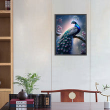 Load image into Gallery viewer, Peacock 30*40CM(Canvas) Full Round Drill Diamond Painting
