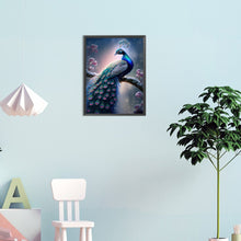 Load image into Gallery viewer, Peacock 30*40CM(Canvas) Full Round Drill Diamond Painting
