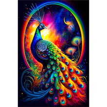 Load image into Gallery viewer, Color Peacock 20*30CM(Canvas) Full Square Drill Diamond Painting
