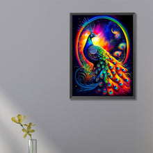 Load image into Gallery viewer, Color Peacock 20*30CM(Canvas) Full Square Drill Diamond Painting
