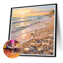 Load image into Gallery viewer, Dream Beach 30*30CM(Canvas) Full Round Drill Diamond Painting
