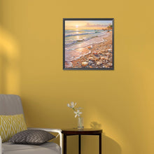 Load image into Gallery viewer, Dream Beach 30*30CM(Canvas) Full Round Drill Diamond Painting
