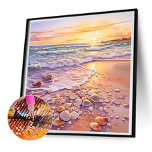 Load image into Gallery viewer, Dream Beach 30*30CM(Canvas) Full Round Drill Diamond Painting
