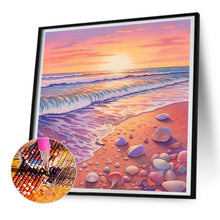 Load image into Gallery viewer, Dream Beach 30*30CM(Canvas) Full Round Drill Diamond Painting
