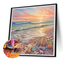 Load image into Gallery viewer, Dream Beach 30*30CM(Canvas) Full Round Drill Diamond Painting
