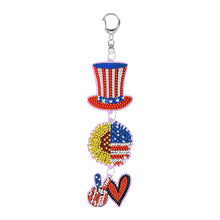 Load image into Gallery viewer, DIY Diamond Art Key Rings Unicorn Keychain Supplies Gift for Kids (PT24)
