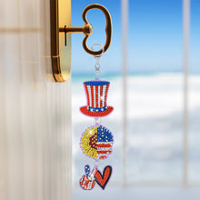 Load image into Gallery viewer, DIY Diamond Art Key Rings Unicorn Keychain Supplies Gift for Kids (PT24)
