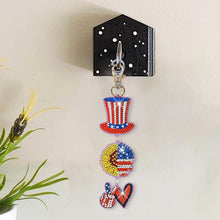 Load image into Gallery viewer, DIY Diamond Art Key Rings Unicorn Keychain Supplies Gift for Kids (PT24)
