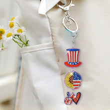 Load image into Gallery viewer, DIY Diamond Art Key Rings Unicorn Keychain Supplies Gift for Kids (PT24)
