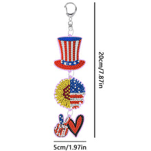 Load image into Gallery viewer, DIY Diamond Art Key Rings Unicorn Keychain Supplies Gift for Kids (PT24)
