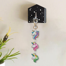 Load image into Gallery viewer, DIY Diamond Art Key Rings Unicorn Keychain Supplies Gift for Kids (PT25)

