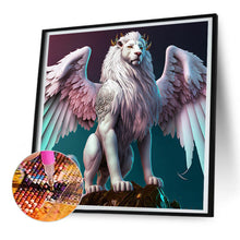 Load image into Gallery viewer, Lion With Angel Wings 30*30CM(Canvas) Full Round Drill Diamond Painting
