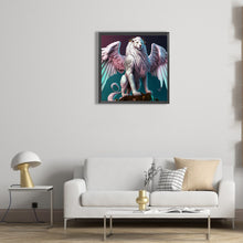 Load image into Gallery viewer, Lion With Angel Wings 30*30CM(Canvas) Full Round Drill Diamond Painting
