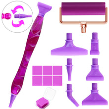 Load image into Gallery viewer, Diamond Painting Accessories Eco-friendly for DIY Painting Craft (Purple)
