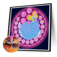 Load image into Gallery viewer, Sleeping Beauty Princess 30*30CM(Canvas) Partial Special Shaped Drill Diamond Painting
