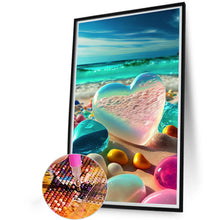 Load image into Gallery viewer, Beach Colored Stones 40*60CM(Canvas) Full Round Drill Diamond Painting
