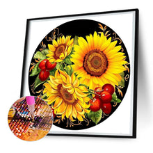 Load image into Gallery viewer, Sunflower Flower 30*30CM(Canvas) Full Round Drill Diamond Painting
