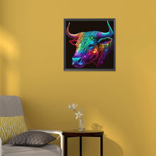 Load image into Gallery viewer, 12 Constellation Taurus 30*30CM(Canvas) Full Round Drill Diamond Painting
