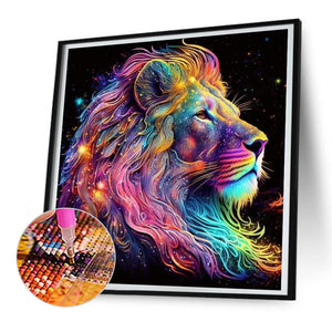 12 Constellation Leo 30*30CM(Canvas) Full Round Drill Diamond Painting