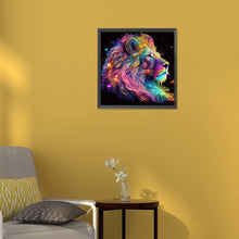 Load image into Gallery viewer, 12 Constellation Leo 30*30CM(Canvas) Full Round Drill Diamond Painting
