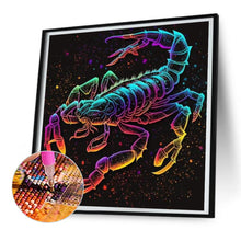 Load image into Gallery viewer, 12 Constellations Scorpio 30*30CM(Canvas) Full Round Drill Diamond Painting
