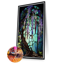 Load image into Gallery viewer, Wisteria Flower Tree Flower 50*80CM(Canvas) Full Round Drill Diamond Painting
