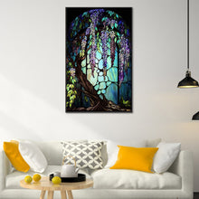 Load image into Gallery viewer, Wisteria Flower Tree Flower 50*80CM(Canvas) Full Round Drill Diamond Painting

