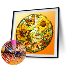 Load image into Gallery viewer, Sunflower Bushes 30*30CM(Canvas) Full Round Drill Diamond Painting
